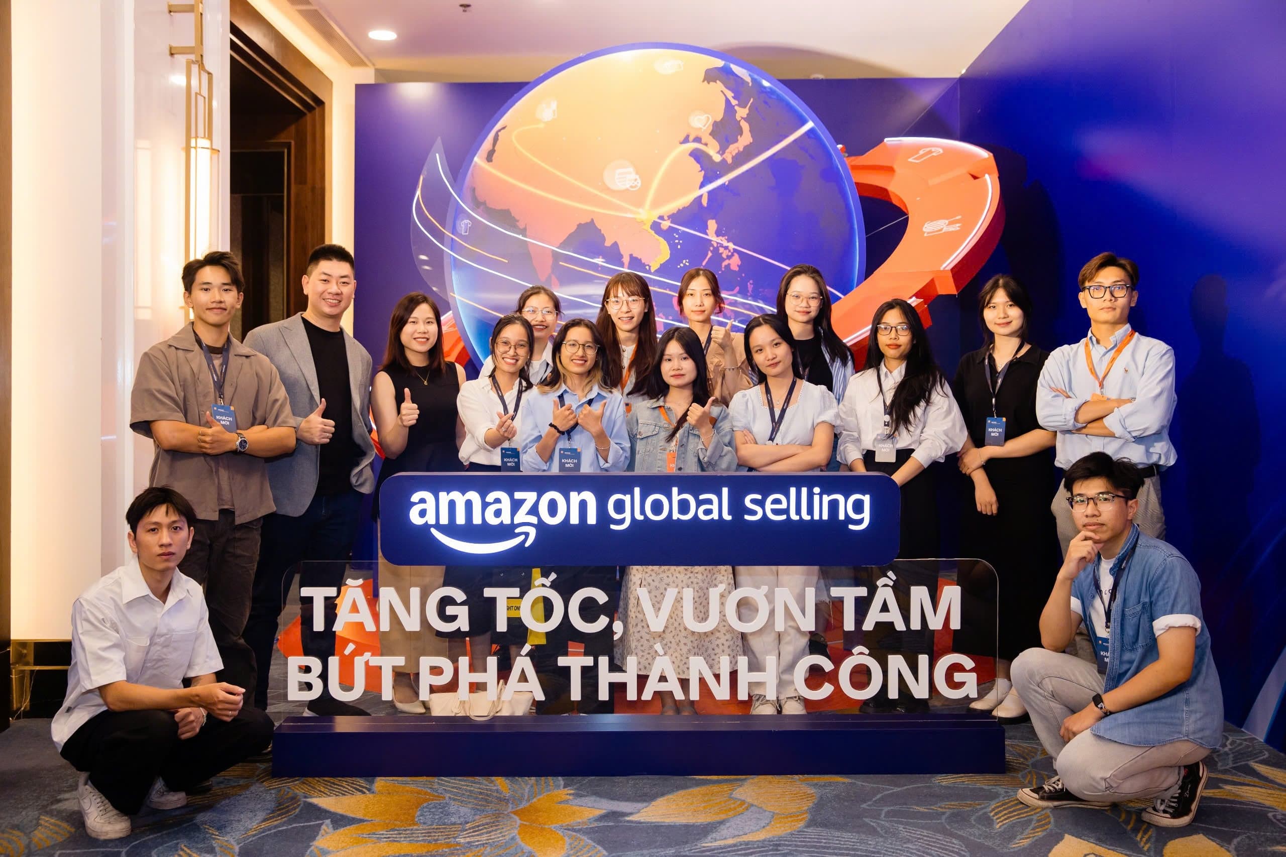 Đội ngũ Equarus tại Amazon Global Selling event — Tăng tốc, Vươn tầm, Bứt phá
